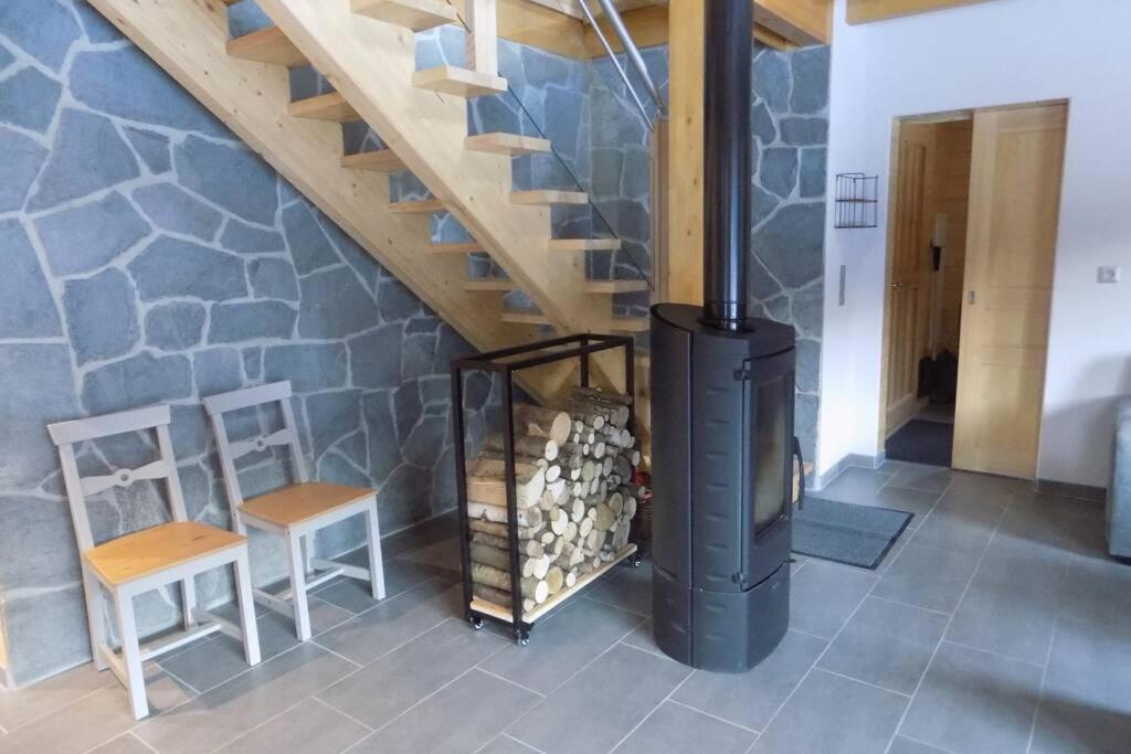 Chalet Des Charbonniers Avec Etang Сен-Морис-сюр-Мозель Екстер'єр фото