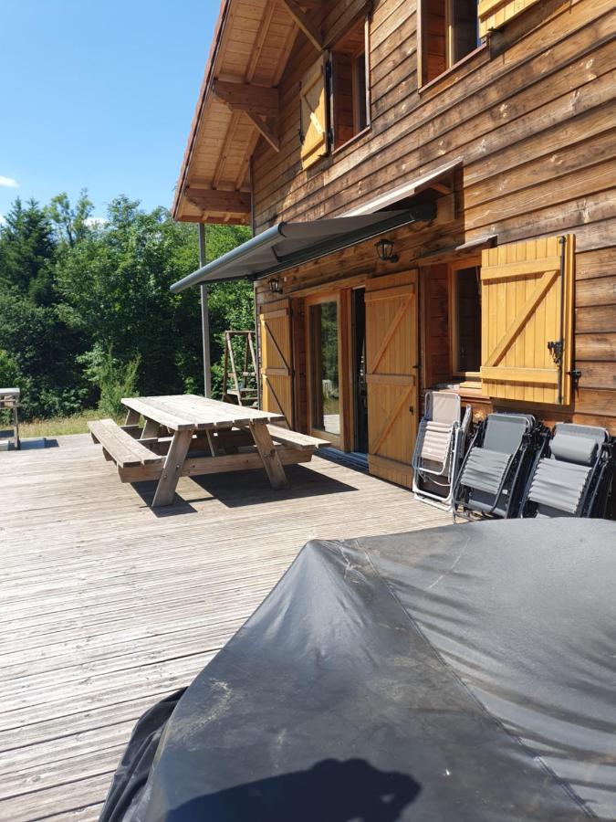 Chalet Des Charbonniers Avec Etang Сен-Морис-сюр-Мозель Екстер'єр фото