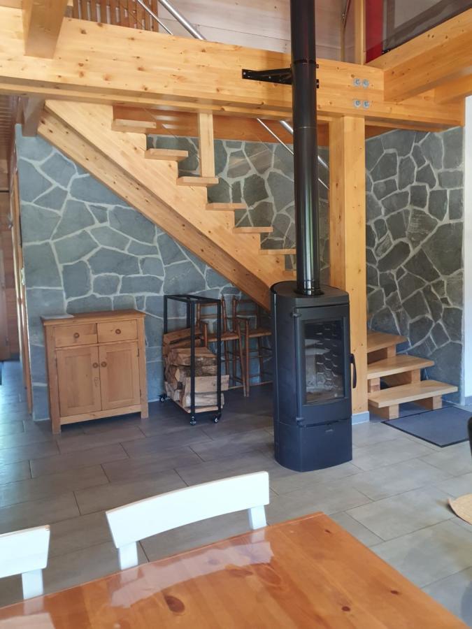 Chalet Des Charbonniers Avec Etang Сен-Морис-сюр-Мозель Екстер'єр фото