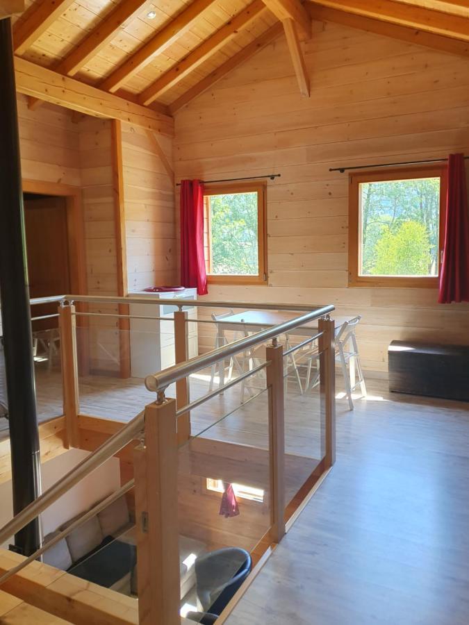Chalet Des Charbonniers Avec Etang Сен-Морис-сюр-Мозель Екстер'єр фото